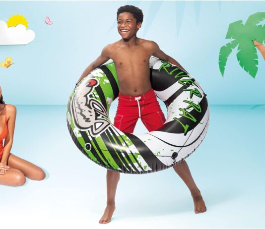 intex 68209ep inflatable river rat tube review