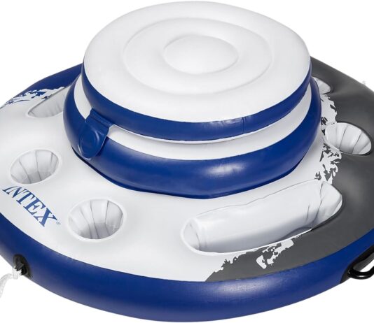 intex mega chill inflatable floating cooler 35 diameter