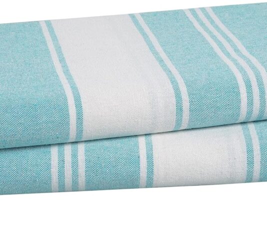 lane linen 100 cotton beach towel with bag 2 pack towels oversized 39x71 pool highly absorbent extra large quick dry tra