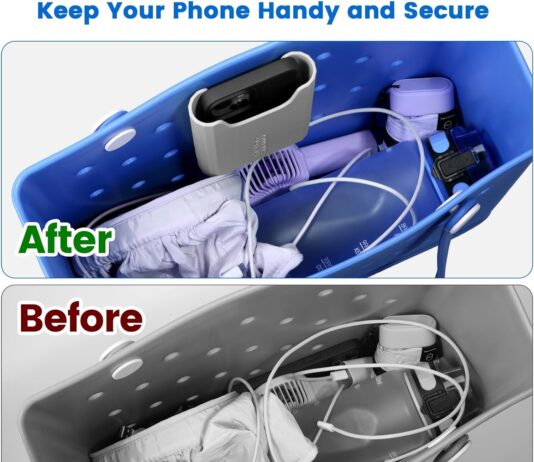 outxe silicone phone holder for bogg bag phone case holder charms accessory compatible with all bogg bags cell phone hol 2