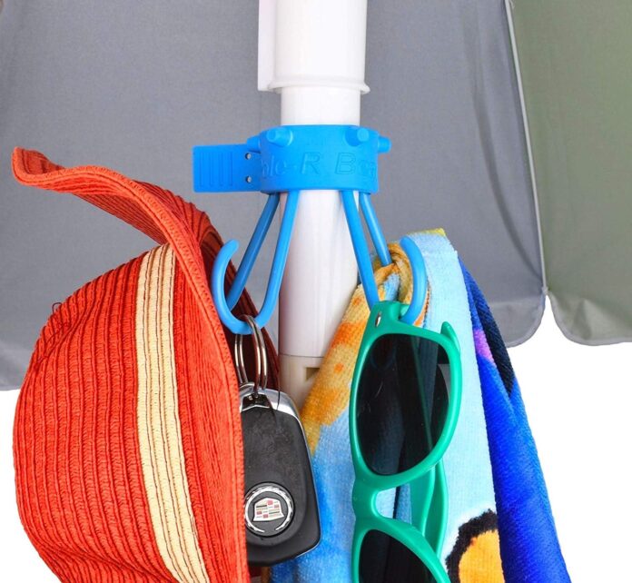 pole r bear umbrella hook towels bags beach accessories patio umbrellas hooks 1