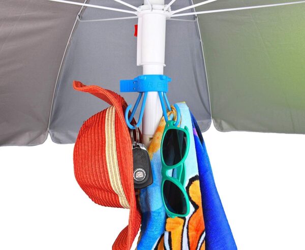 Pole-R Bear Umbrella Hook Towels Bags Beach Accessories Patio Umbrellas Hooks…