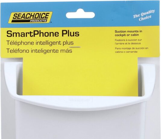 seachoice gps smartphone caddy w 2 suction cups to mount on any flat service on boat 4