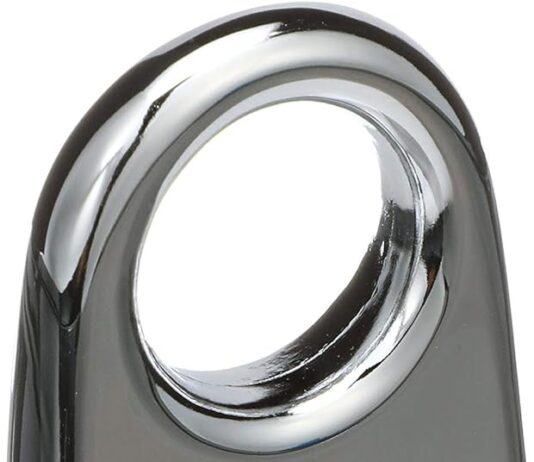 seachoice single shank bow eye for tow lines or boat trailer winch hook 3 in shank 1 in eye diameter