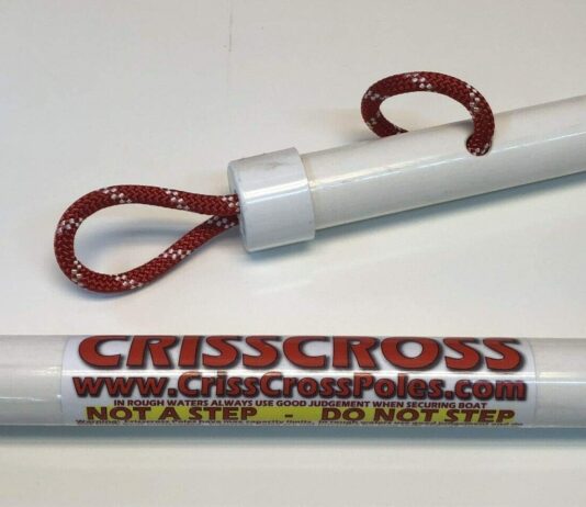 vital all terrain crisscross poles for boat mooringdocking replaces dock pier bumpers or whips 1