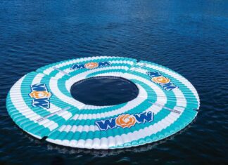 wow sports inflatable water walkway inflatable water mat pool float ideal for kids and adults 3