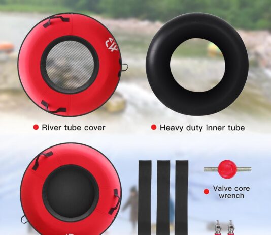 xgeek 44 snow tube and river tube setsnow tubes for sledding heavy dutyriver run and snow run for tubing and snowing 1