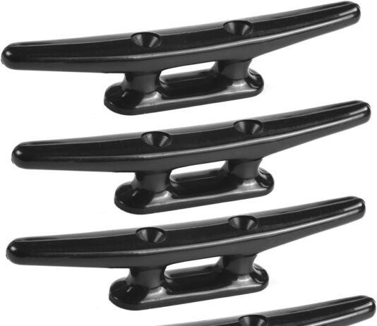 nylon boat cleats dock cleats black 4 inch 5 inch 6 inch 8 inch boat tieskayak rope tie cleatrope cleatkayak cleat for b