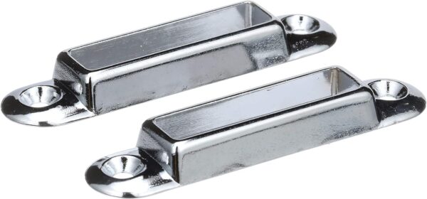 Seachoice Boat Cover Support Sockets, Chrome Plated Zinc, Set of 2