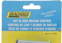 seachoice lift lock anchor line control boat rope zinc plated steel supports anchors up to 20 lbs 1