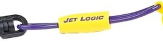 airhead whistle with lanyard purple yellow