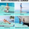 Intex Inflatable Floating Dock Water Platform - Multi-Person Non-Slip Swim Mat - Image 5