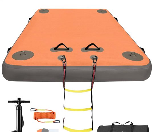 VOFiTNY Inflatable Floating Dock review