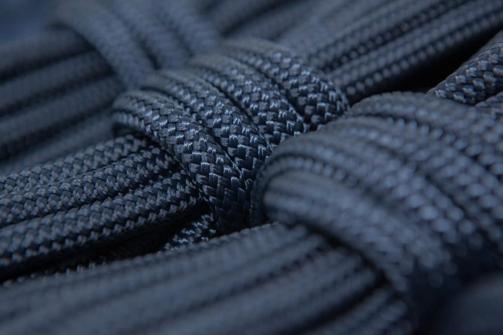 NZ Hi-Performance Dock Lines Bag Set | 3/8 x 15 Double Braided Nylon Dock Line with 12 Inch Eyelet | Ropes for Boats (Navy Blue)