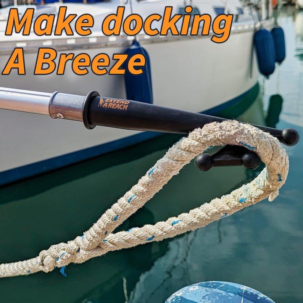 Boat Hook for Docking with Telescoping Extension Pole // Durable, Floating, Lightweight and Sturdy Telescoping Boat Hook Pole // the Ultimate Boat Pole for Docking, Push-Pull and Boating Boat Hook for Docking with Telescoping Extension Pole // Durable, Floating, Lightweight and Sturdy Telescoping Boat Hook Pole // the Ultimate Boat Pole for Docking, Push-Pull and Boating