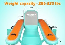 FBSPORT Inflatable Floating Pool Chair for Adults review