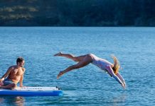 SLOOSH Inflatable Floating Dock review