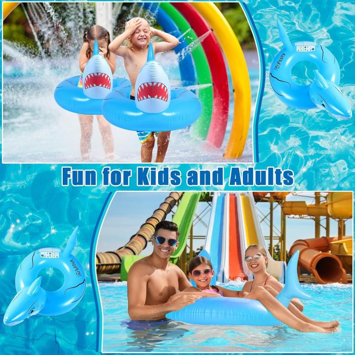 2-pcs-shark-pool-float-for-kids-adults-inflatable-swimming-tube-ring-toys-shark-swim-tube-ride-on-pool-party-floaties-fo-2