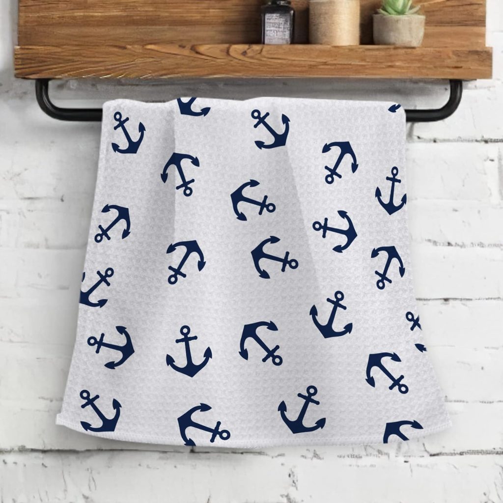 OHSUL Im Sorry for What I Said When We were Docking The Boat Highly Absorbent Kitchen Towels Dish Towels Dishcloth,Navy Nautical Anchor Hand Towel Tea Towels for Bathroom Kitchen Decor,Sailor Gift OHSUL Im Sorry for What I Said When We were Docking The Boat Highly Absorbent Kitchen Towels Dish Towels Dishcloth,Navy Nautical Anchor Hand Towel Tea Towels for Bathroom Kitchen Decor,Sailor Gift