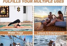 Non-Slip Water Floating Dock Swim Platform review