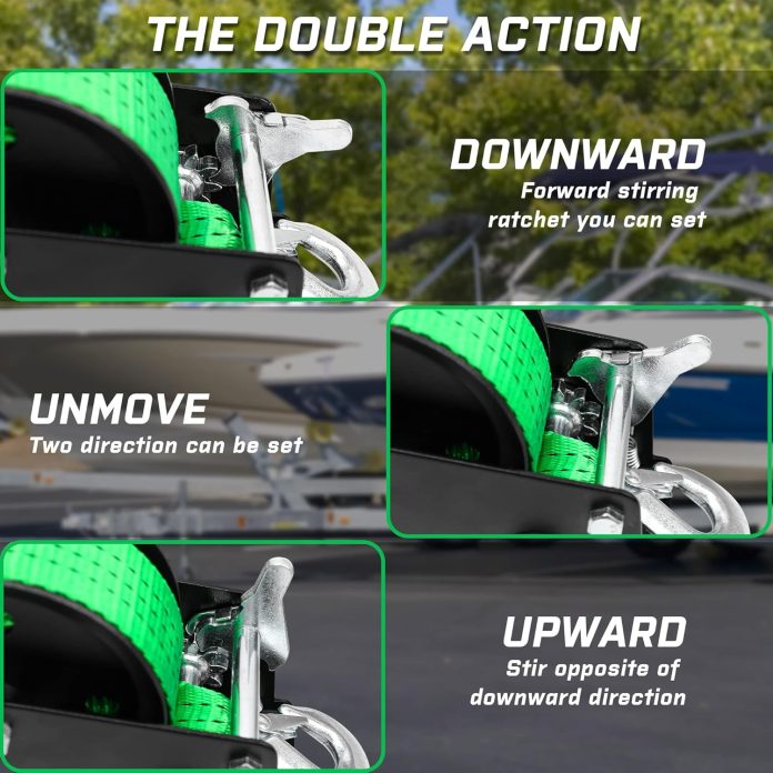 zostera-trailer-boat-hand-winch-with-heavy-duty-gears-2000lbs-30-foot-strap-and-safety-hook-portable-hand-crank-winchfor-1