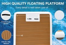 Detachable Ladder Swim Deck Raft review