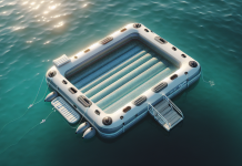 Inflatable Floating Swimming Pool Dock 13x10ft review