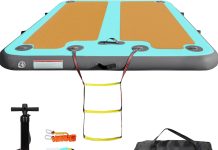 AWSUM Inflatable Floating Dock 10ft review