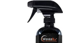 WavesRx High-Performance Ceramic Spray Coating for Boats & Jet Skis (AquaShield+) | Marine Grade SiO2 Sealant Protects from Salt, Contaminants & UV Damage | Fast Wax Silicon Dioxide Hydrophobic Polish