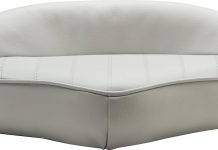 Attwood 98505GY Casting Seat, Marine-Grade Vinyl Exterior, Universal Seat, 15 inches W x 11 inches D x 6 inches H