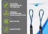 SandShark Anchor Premium Boat Bungee Dock Lines, 2-Pack – Anchor Rope Boat Accessories Marine, Boat Anchor – Stretches 4-5.5 ft, Absorbs Shock, Reduces Pull – Ties to Dock, Cleats, Docks, Pylons