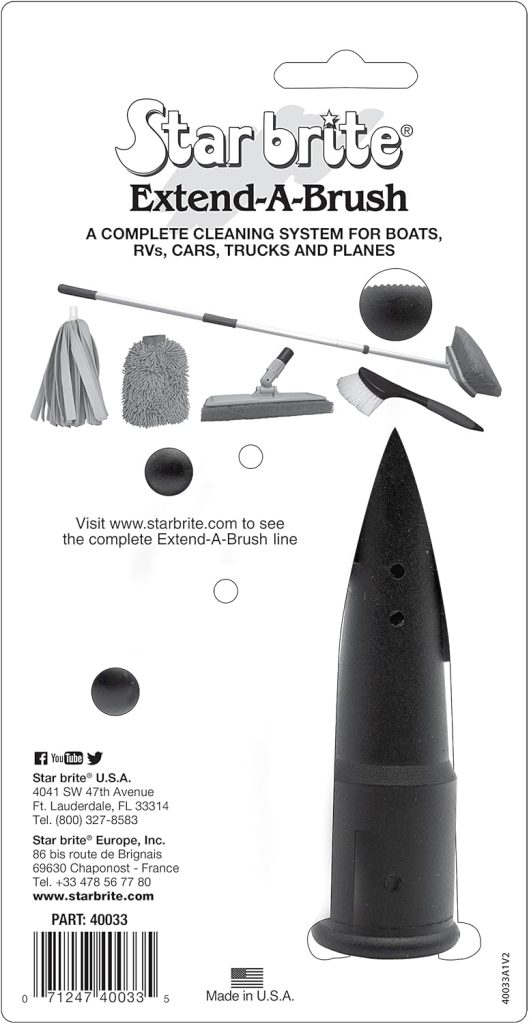 Star brite Extend-A-Brush Attachments - Handy Accessories Connect to Star brite Brush Handles Poles Star brite Extend-A-Brush Attachments - Handy Accessories Connect to Star brite Brush Handles Poles