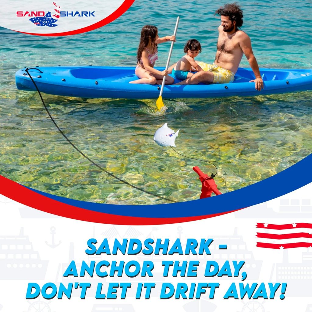 Premium Floating Anchor Marker Buoy by SandShark. High Visibility Markers for Anchors at The Beach, Lake, Shallow Water, Sandbar, Find Your Anchor, Prevent Accidental Hitting or Stepping on Anchors Premium Floating Anchor Marker Buoy by SandShark. High Visibility Markers for Anchors at The Beach, Lake, Shallow Water, Sandbar, Find Your Anchor, Prevent Accidental Hitting or Stepping on Anchors