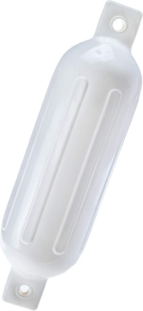 Seachoice Twin Eye Ribbed Inflatable Boat Fender, Various Sizes Colors Seachoice Twin Eye Ribbed Inflatable Boat Fender, Various Sizes Colors