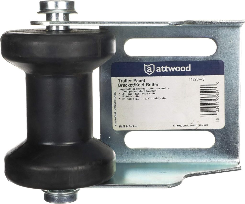 Attwood 11220-3 Roller Panel Spool/Keel Bracket Roller Assembly (11210 roller and 11252 bracket) review | Boat Accessories Attwood 11220-3 Roller Panel Spool/Keel Bracket Roller Assembly (11210 roller and bracket) review