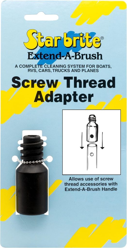 STAR BRITE Brush & Handle Adapter for Shurhold & Threaded Attachments review | Boat Accessories STAR BRITE Brush & Handle Adapter for Shurhold & Threaded Attachments